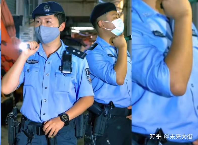 未来大街 的想法 这不是香港警察,这是内地警察巡逻照片 知乎