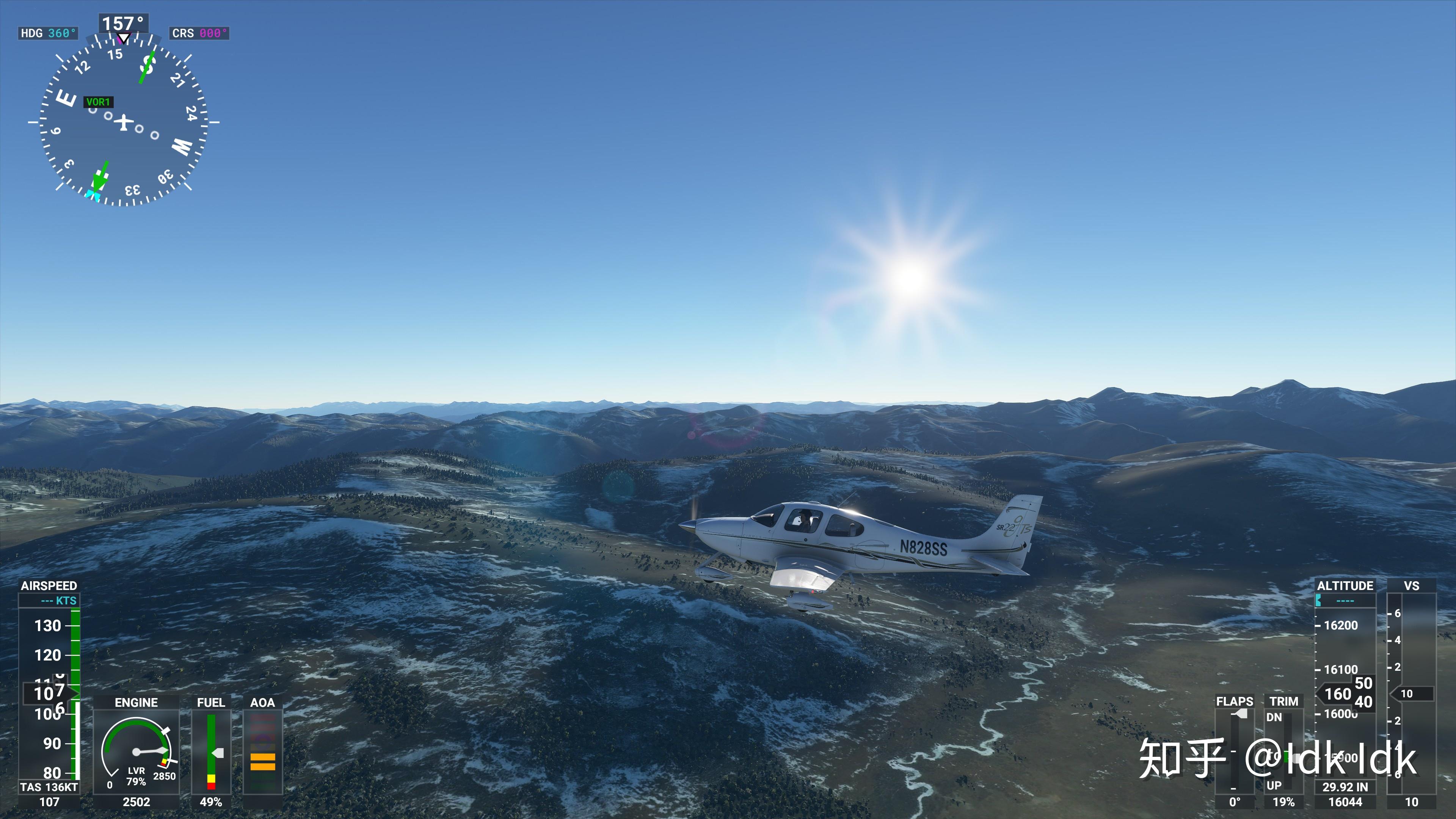 飞行模拟游戏《微软飞行模拟2020》实际体验如何？-77 