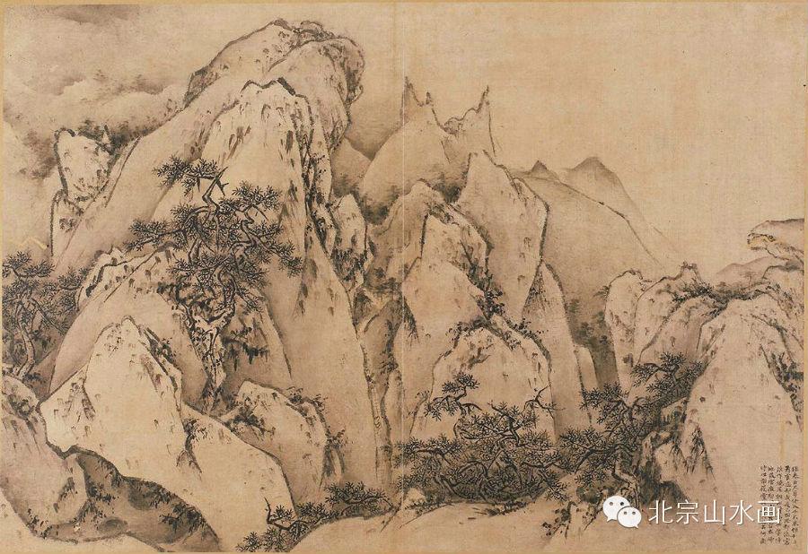 中国传统山水画南宗与北宗的区别