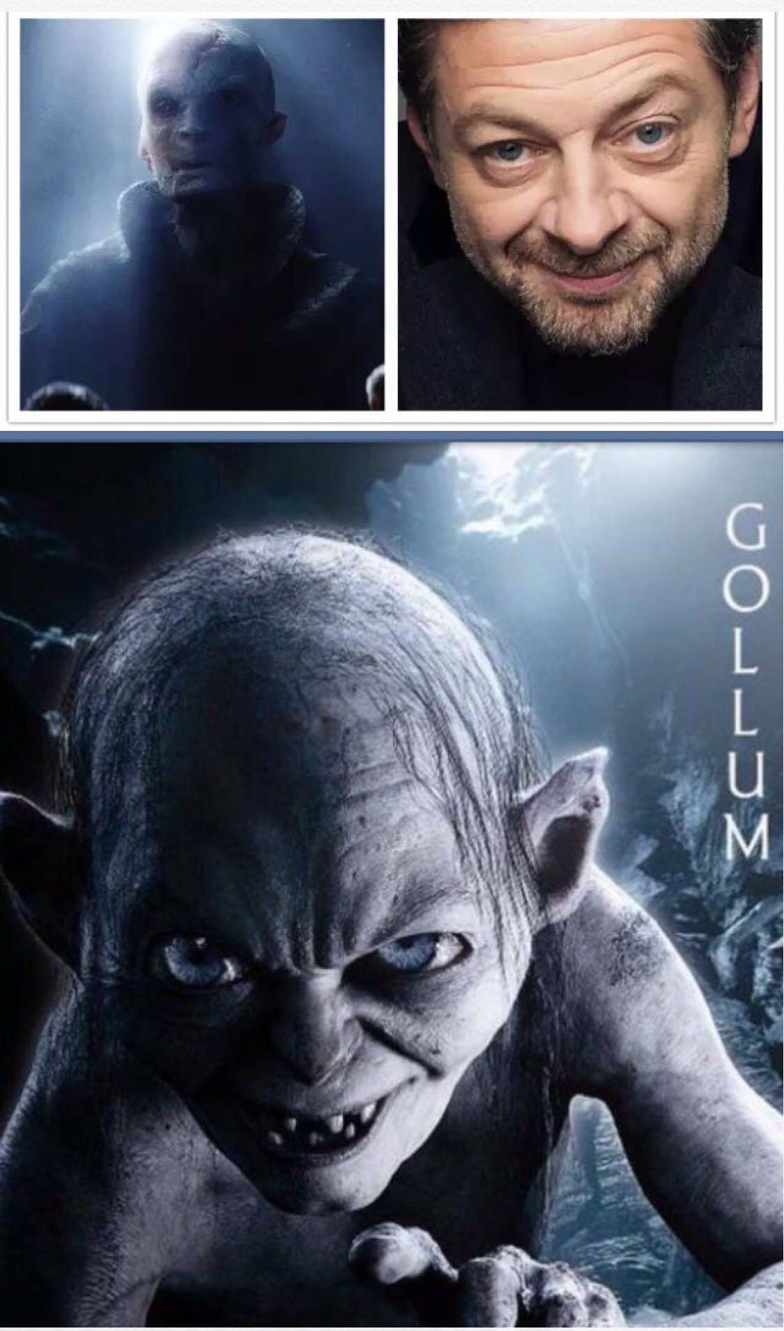《指环王》中的咕噜(gollum)这个虚拟角色是不是随便找个人来演就行?