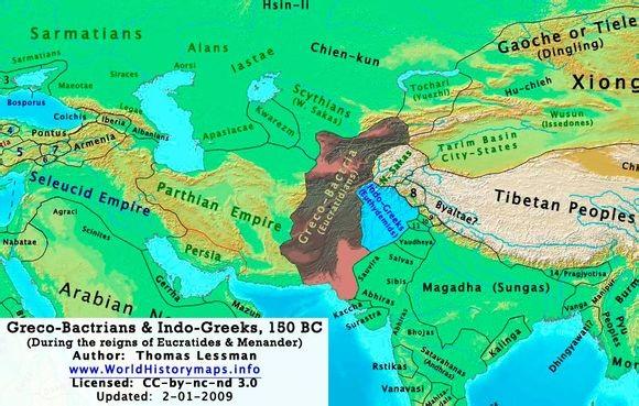 巴克特里亚、大夏国、大月氏、贵霜帝国、安息帝国之间是什么关系？ - 知乎