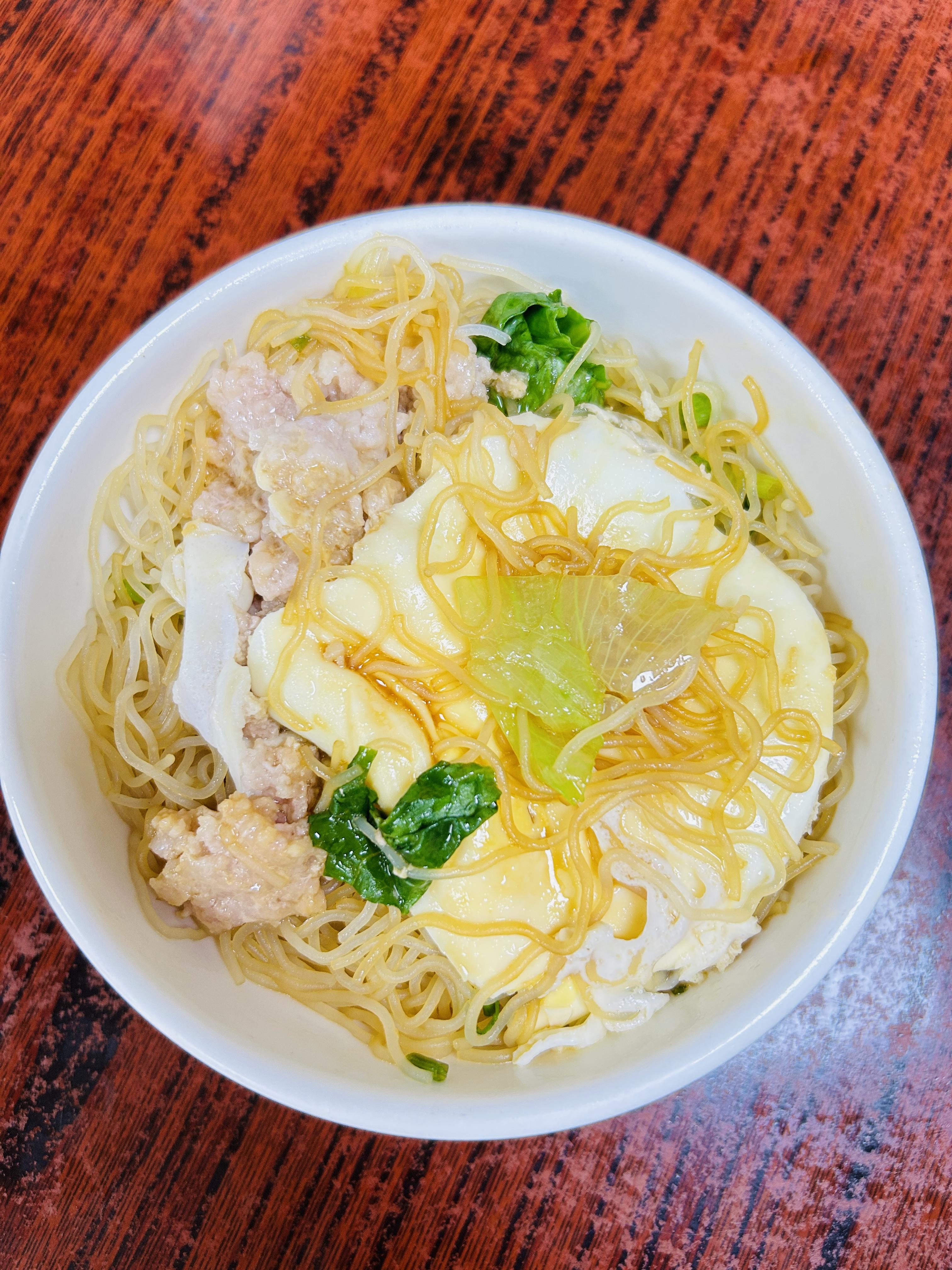 pumpkin 的想法: 又好久没吃蛋肉蒸粉了～