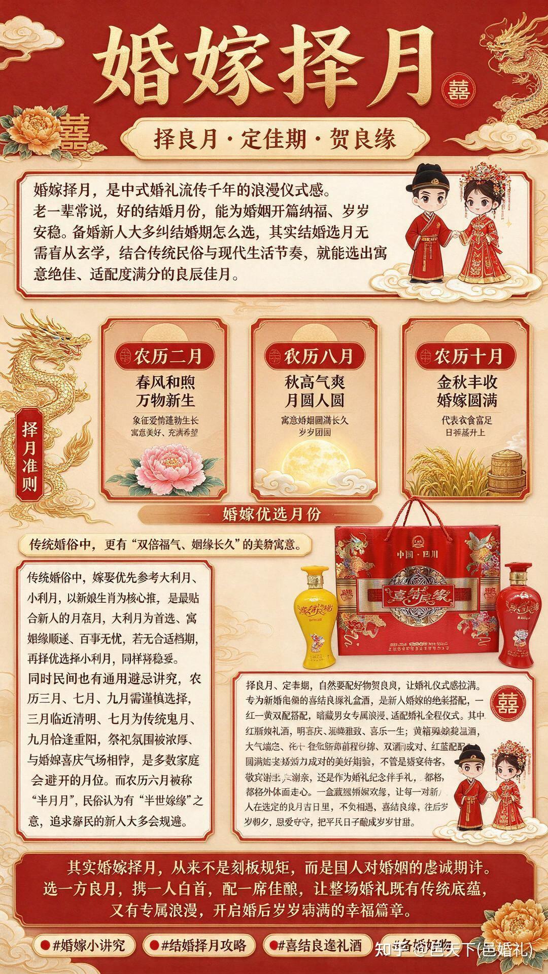 结婚月份讲究大全｜择良月，赴圆满良缘