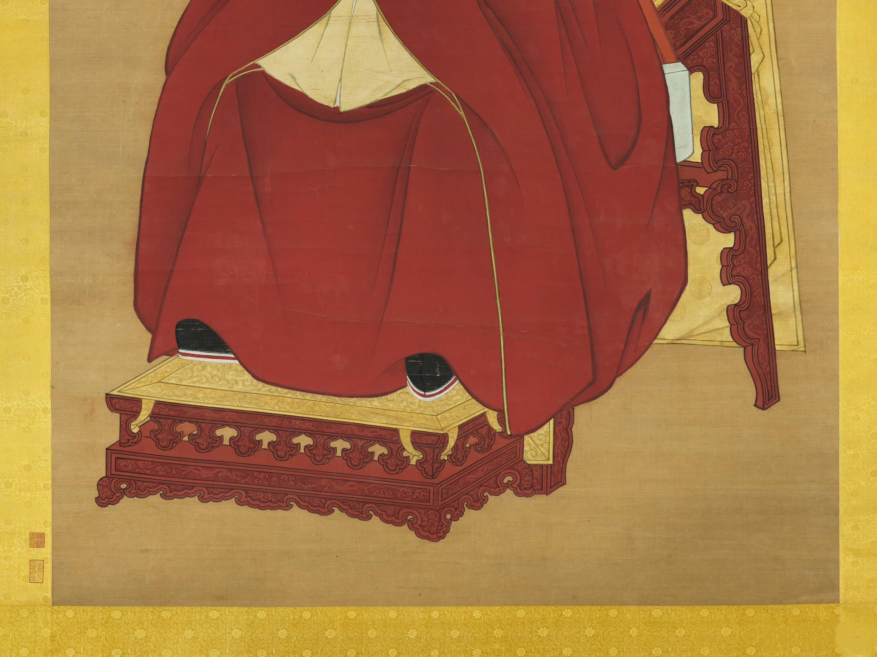 的想法: 【南薰殿旧藏-宋度宗画像】