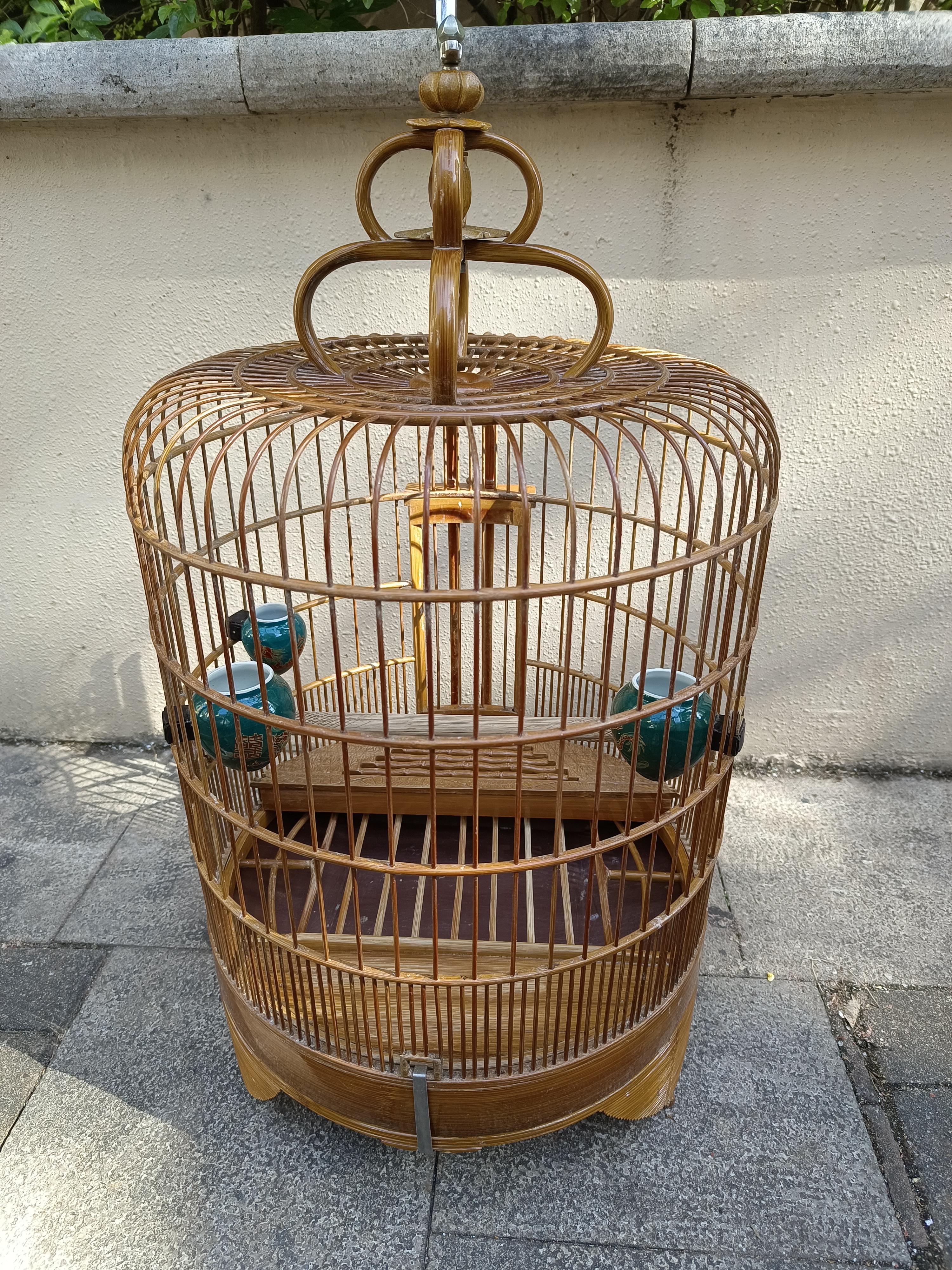 ty宋 的想法: 36广笼老画眉笼 | 老竹老料非常结实! - 知乎