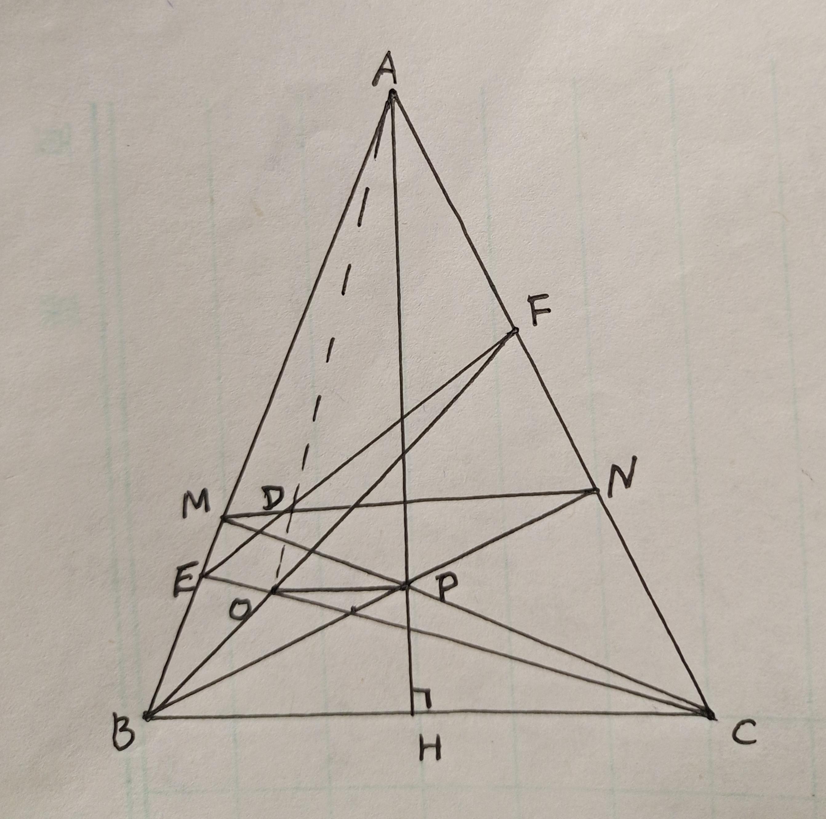 初二几何题求解 如图， ABC中，AB=AC，在BD上取一点P，使∠BPC=∠BAC，求证：PA是∠DPC的角平分线。 几何题:已知三角形 ...