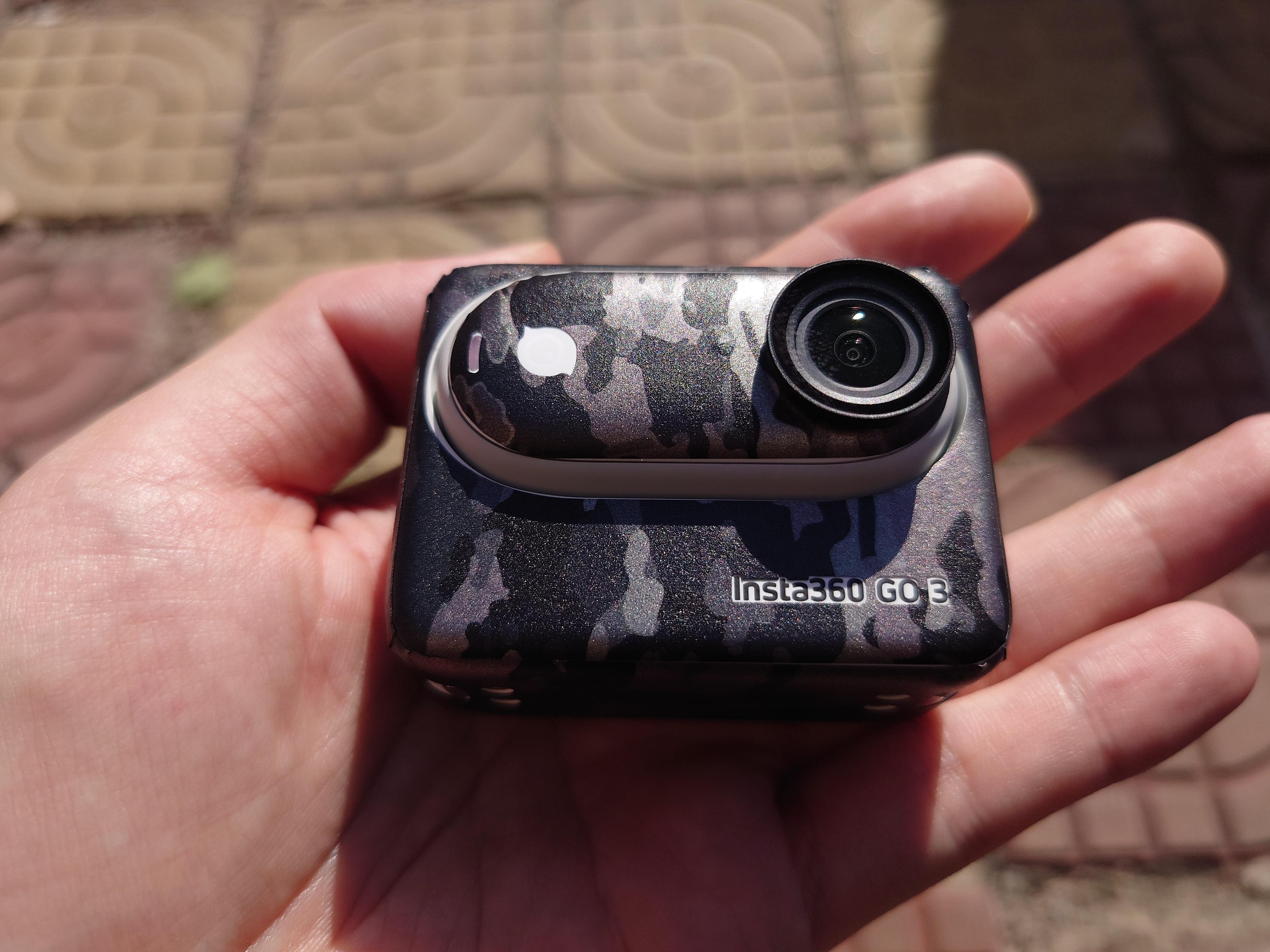 明天進山把運動相機做了全機包膜自從入手了影石insta360go3gopro就丟