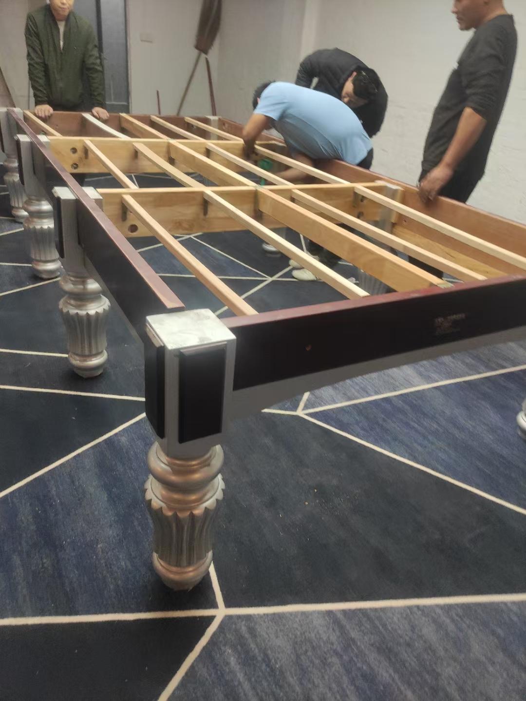 太阴独坐 的想法: 斯诺克台球桌安装