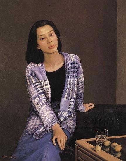 5自新大陆 的想法: 油画名家翁伟的人物画作品欣赏