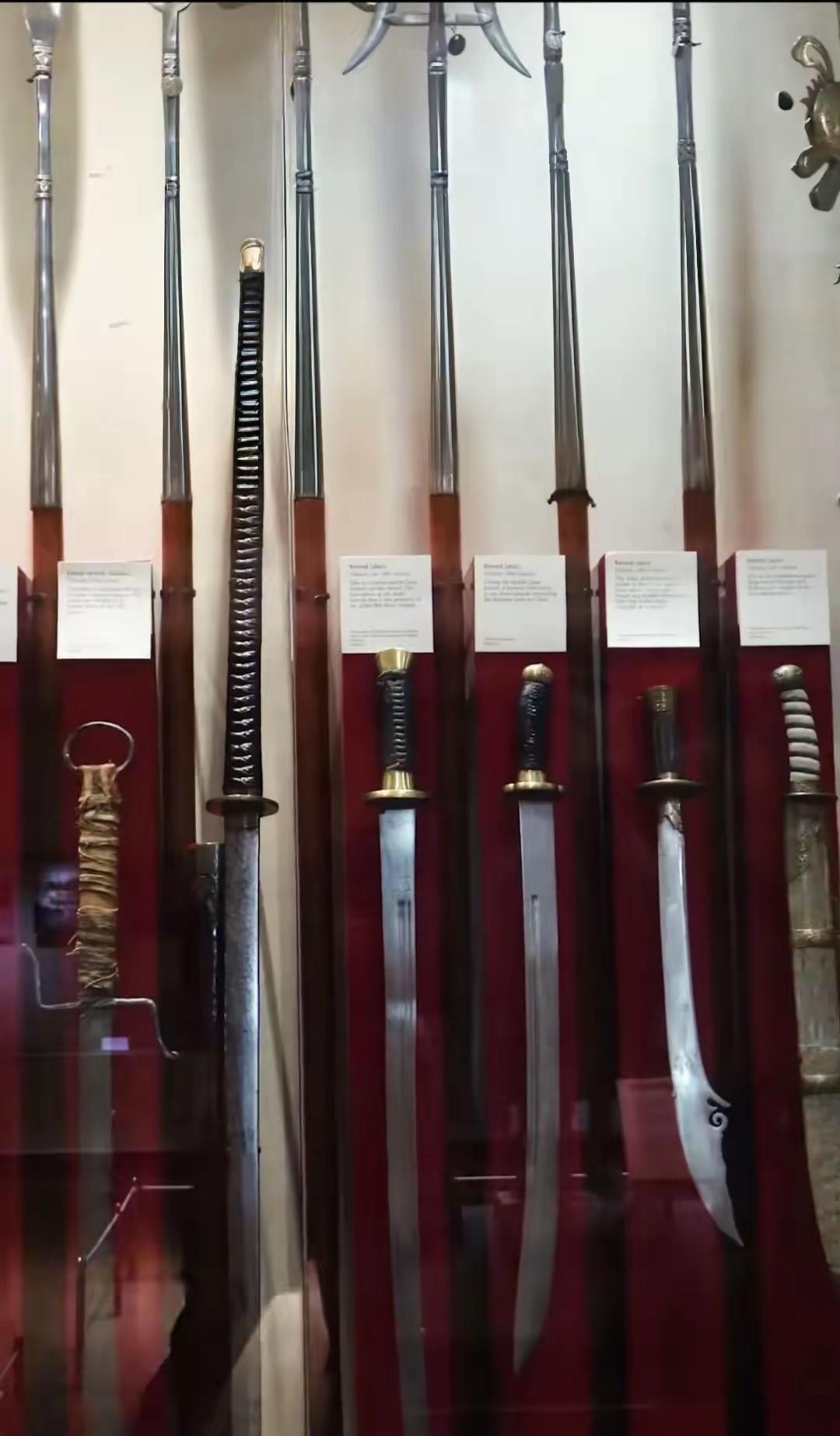 利兹的英国皇家军械博物馆,收藏了英军在第一次鸦片战争中缴获的清军