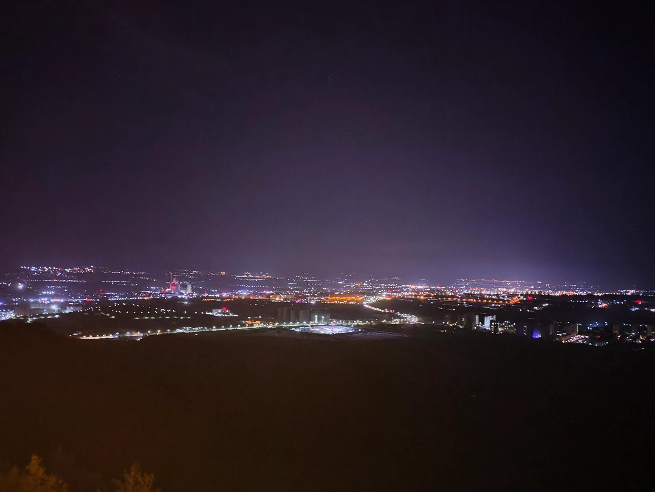 张家口八角台夜景图片图片