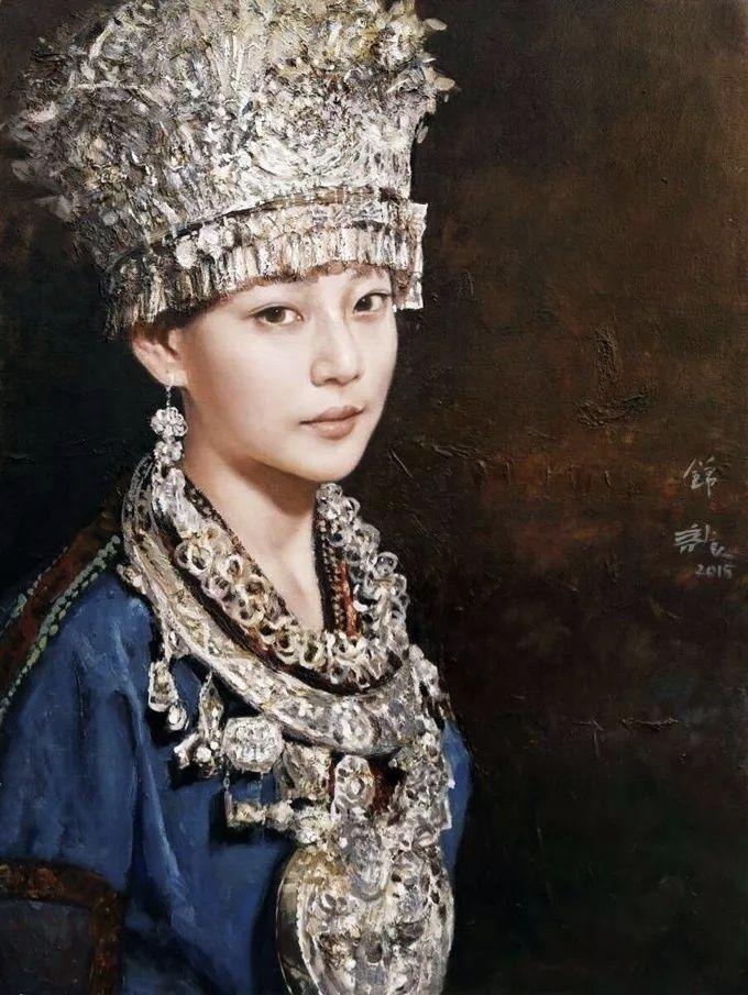 的想法: 油画名家张锦龙的人物画作品欣赏