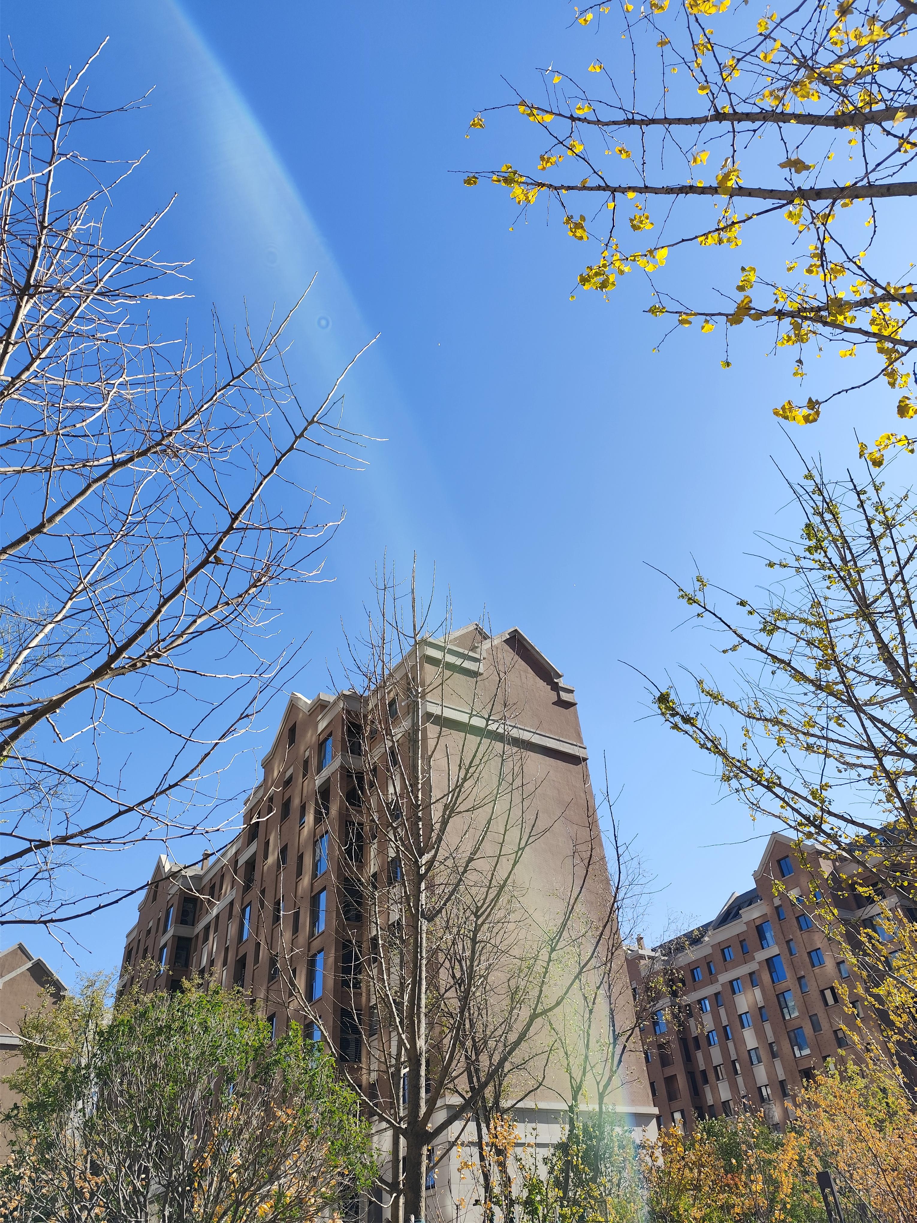 温柔小草莓 的想法: 天蓝蓝,白云飘～ | 这个季节的天气,大风吹走了