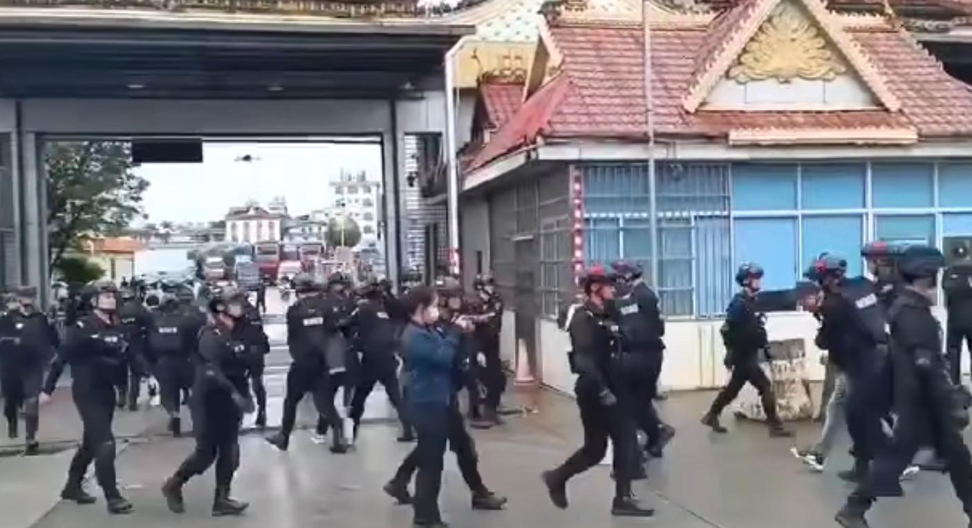 11月18日上午迫于各方压力缅甸军方要求木姐的部分电诈园区开始遣返