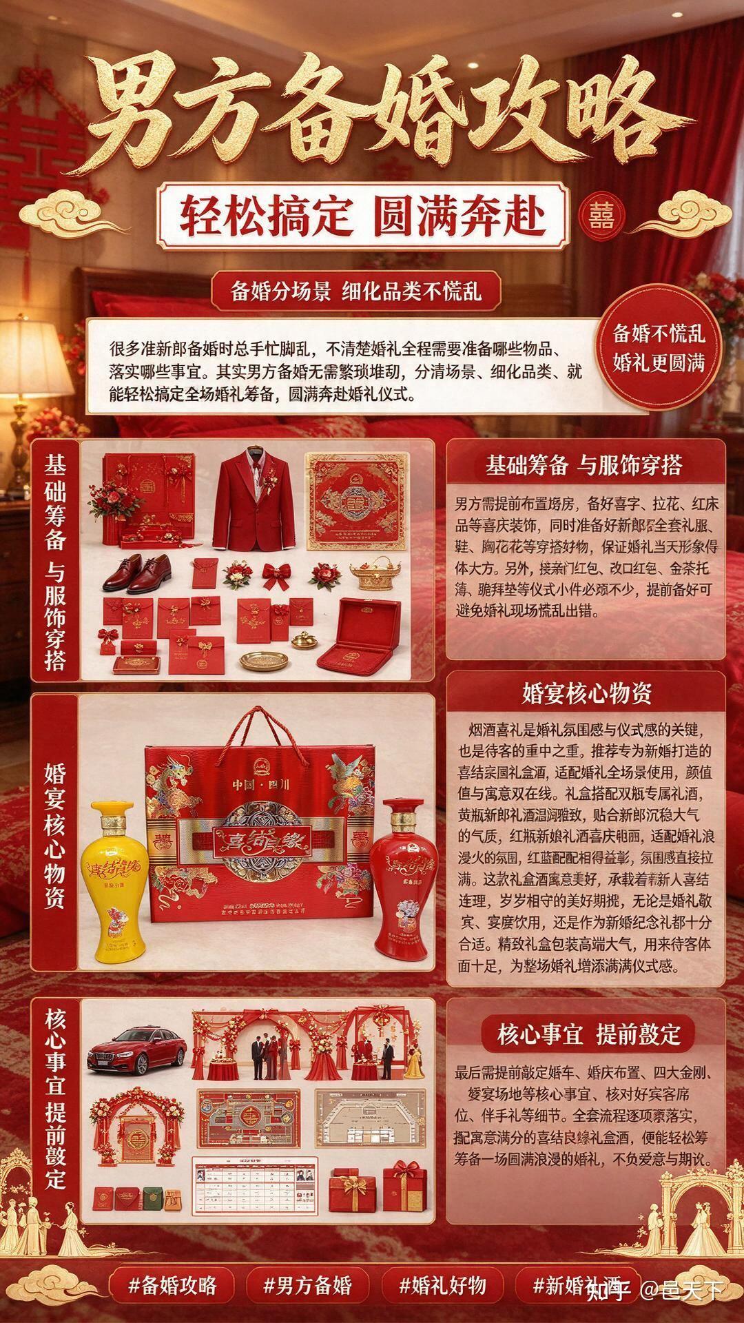男方婚礼筹备全攻略｜备婚不慌超省心
