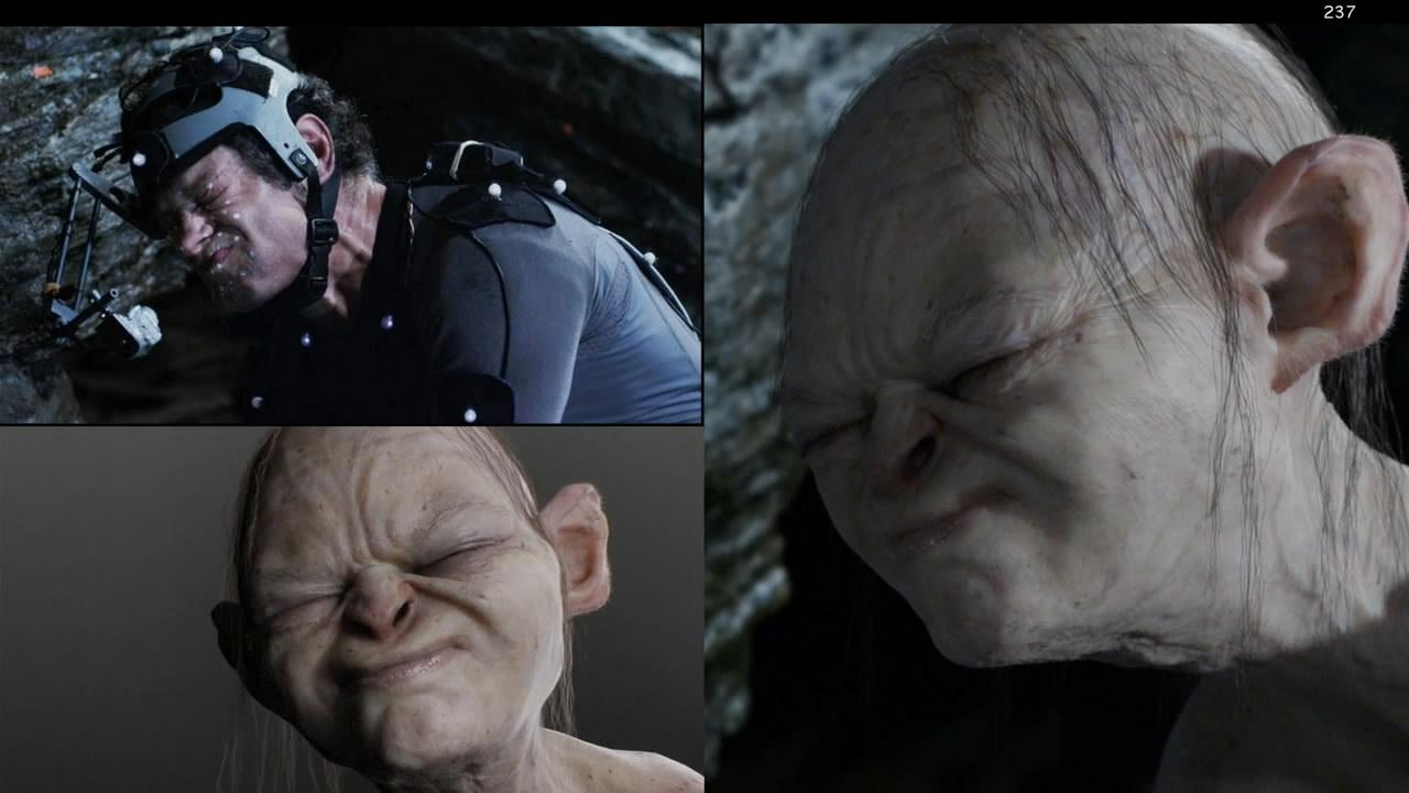 指环王中的咕噜gollum这个虚拟角色是不是随便找个人来演就行