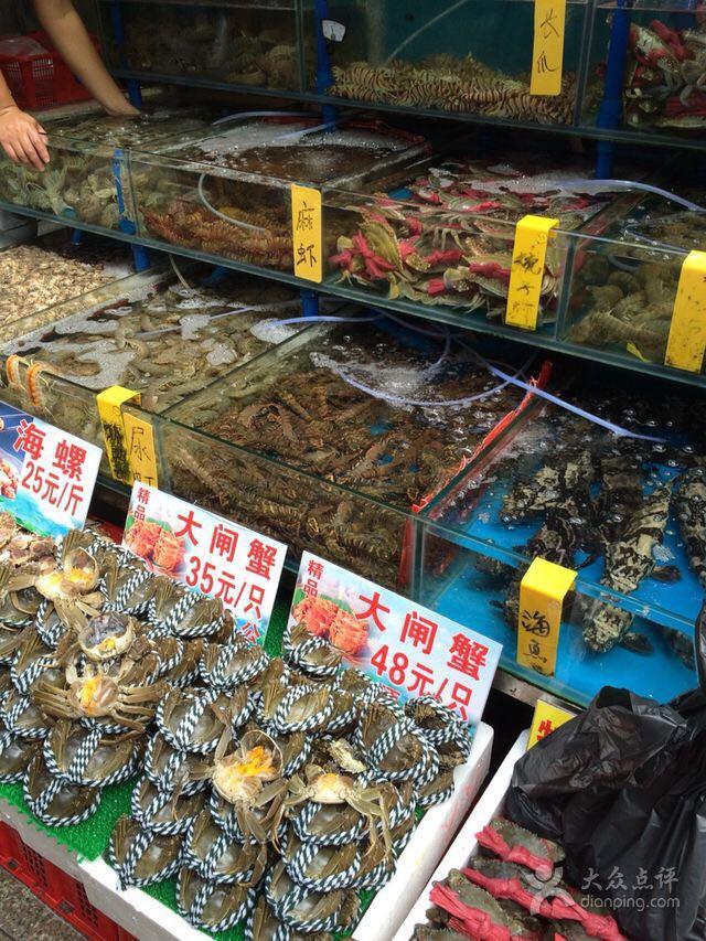 第一市场海鲜加工
