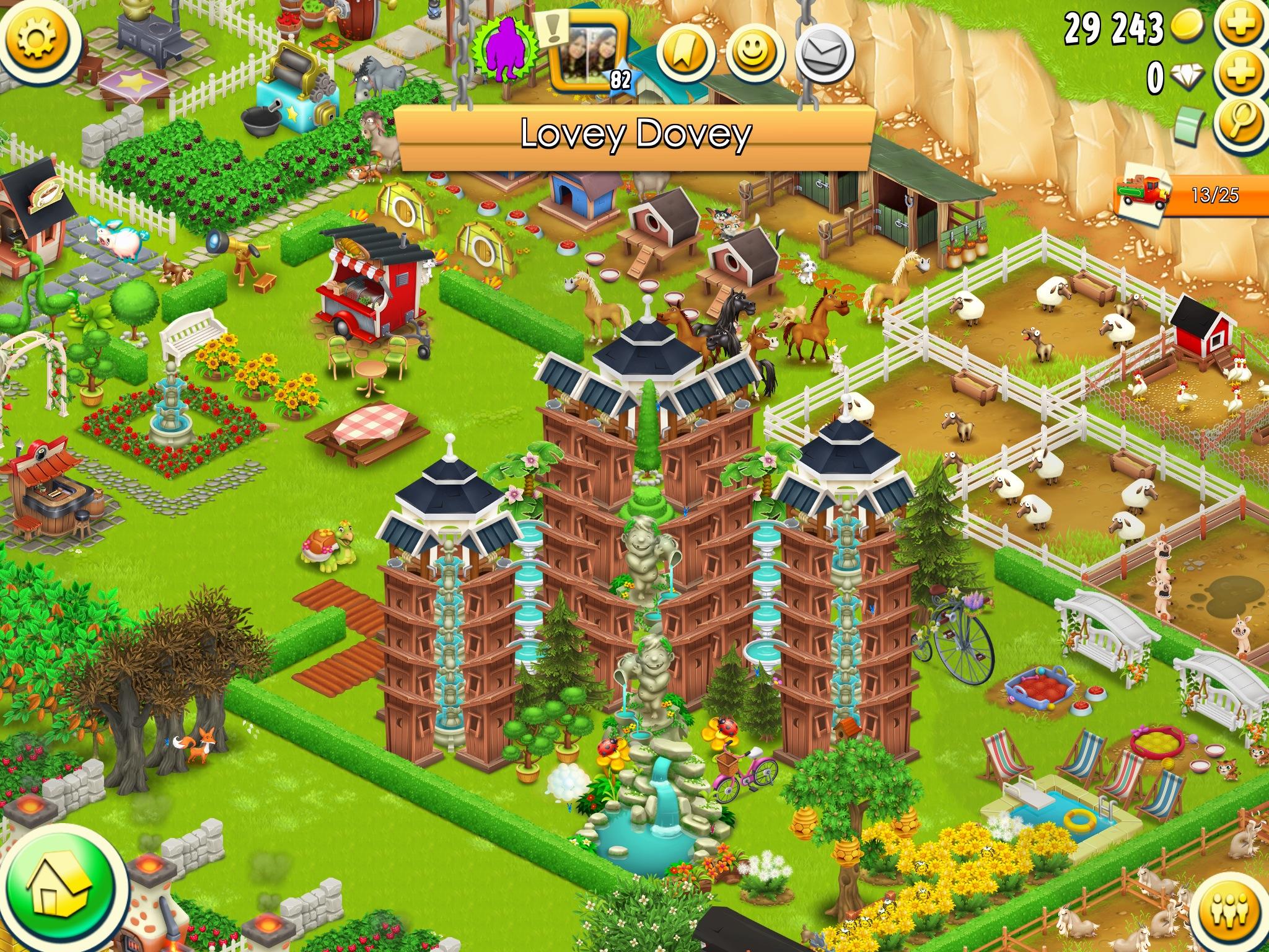 如何将卡通农场摆的漂亮