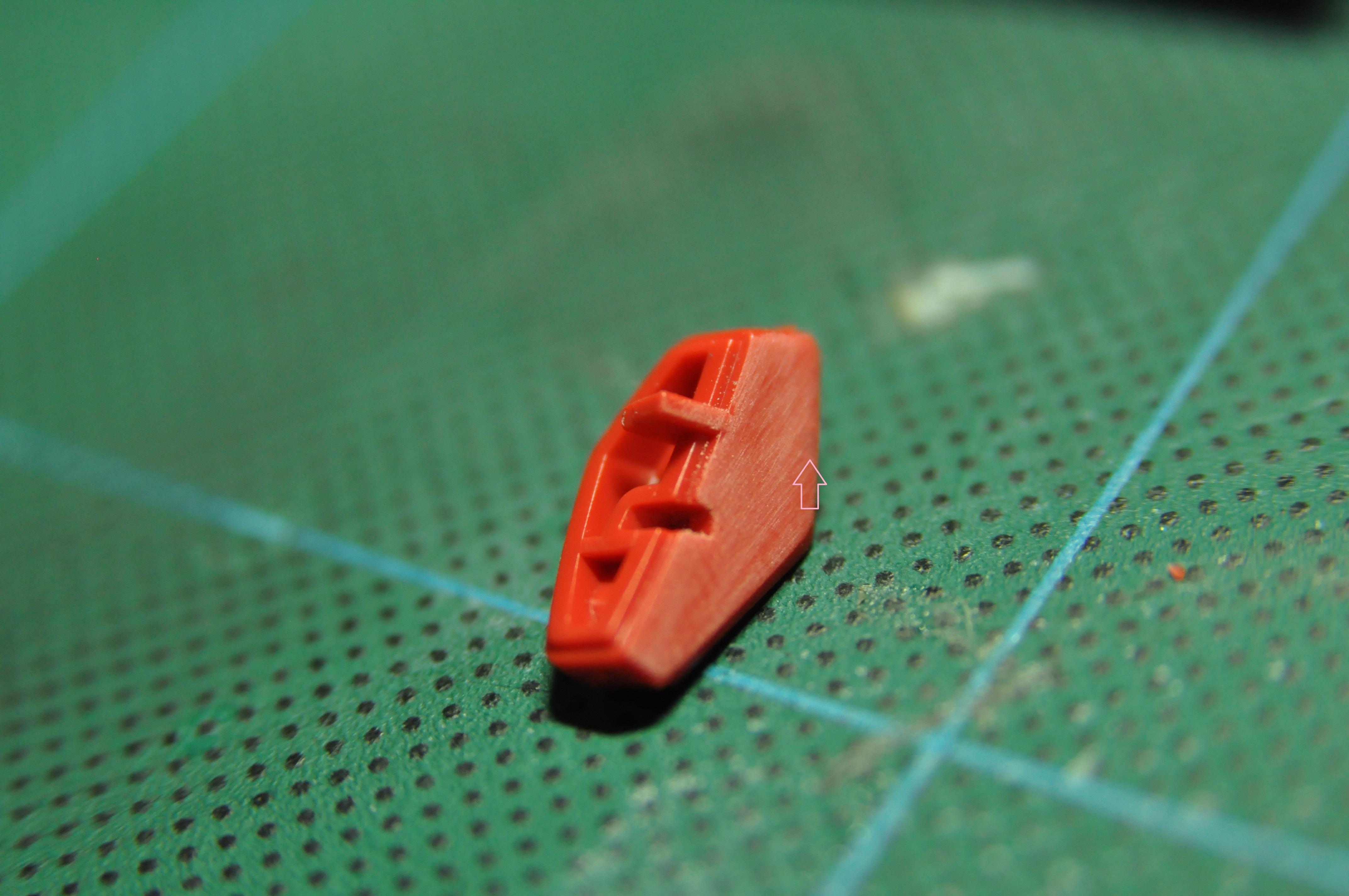 高达模型水口位如何处理?