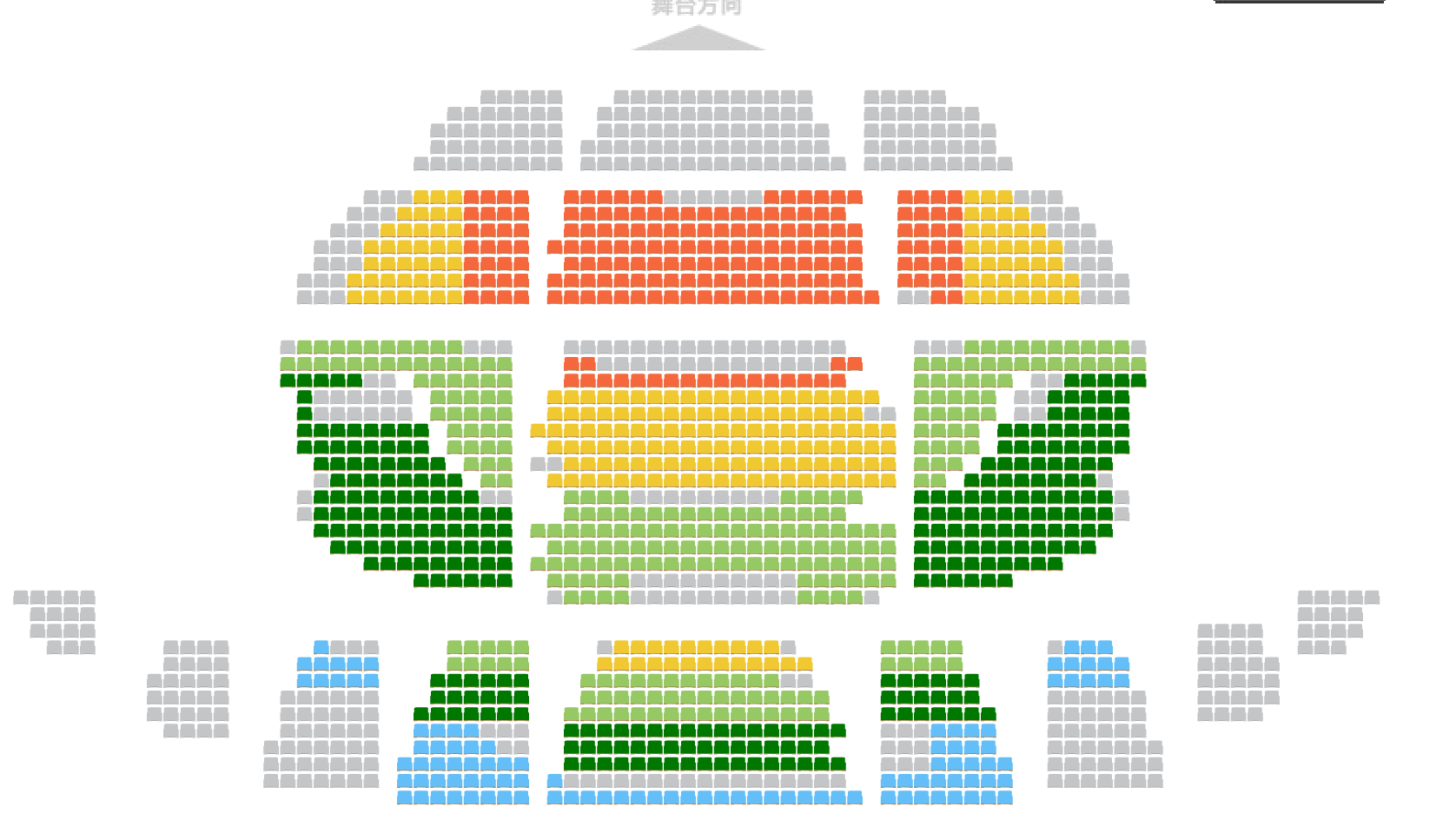 北京天桥艺术中心座位图片