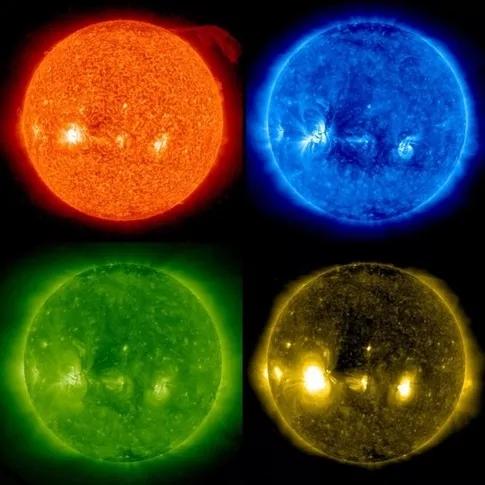 太阳是什么颜色