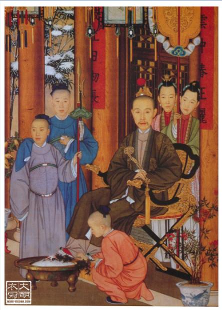 雍正行乐图中的雍正为何身着汉服