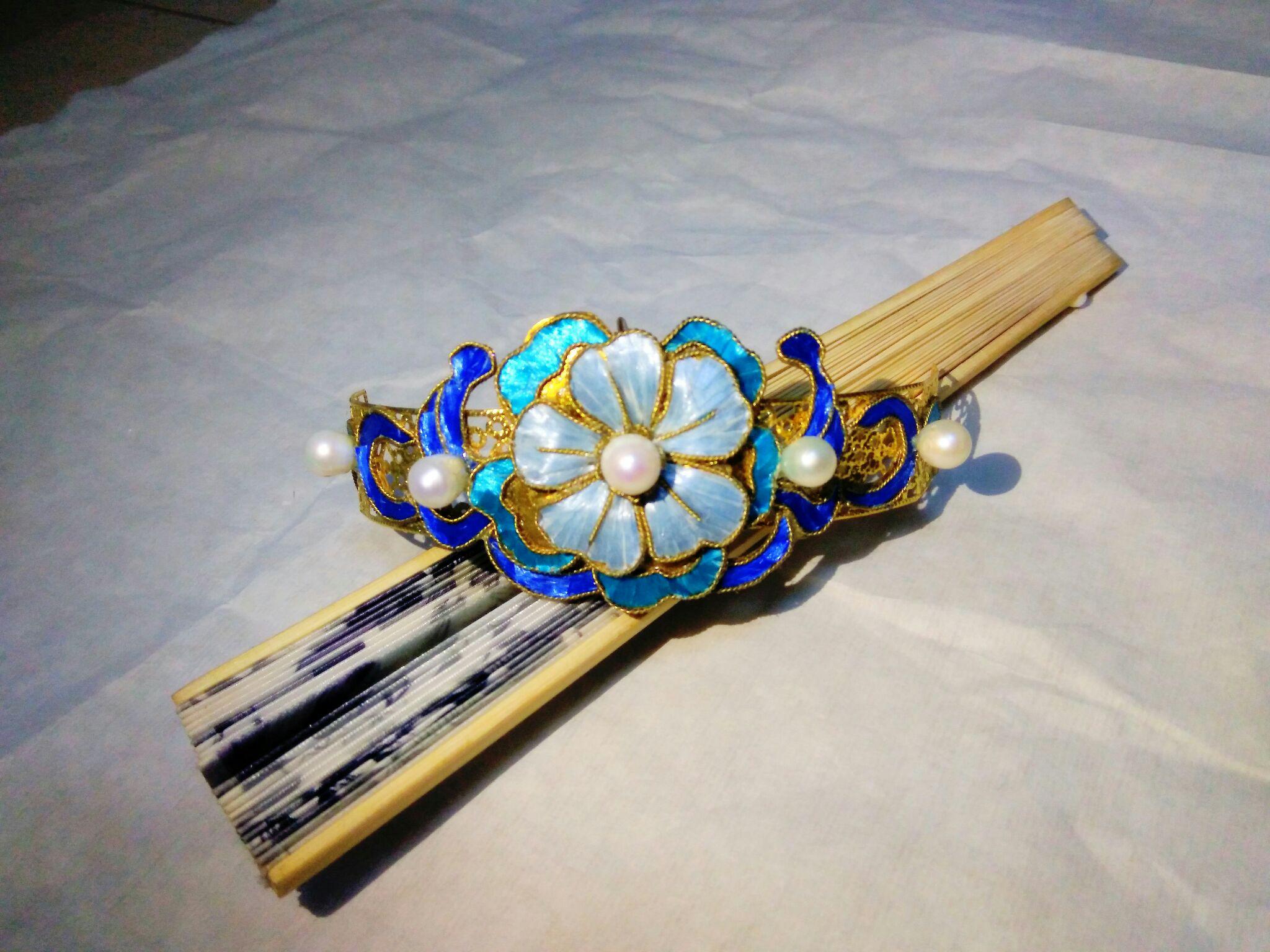 传统首饰制作工艺里的点翠,烧蓝现在是怎么仿制的?