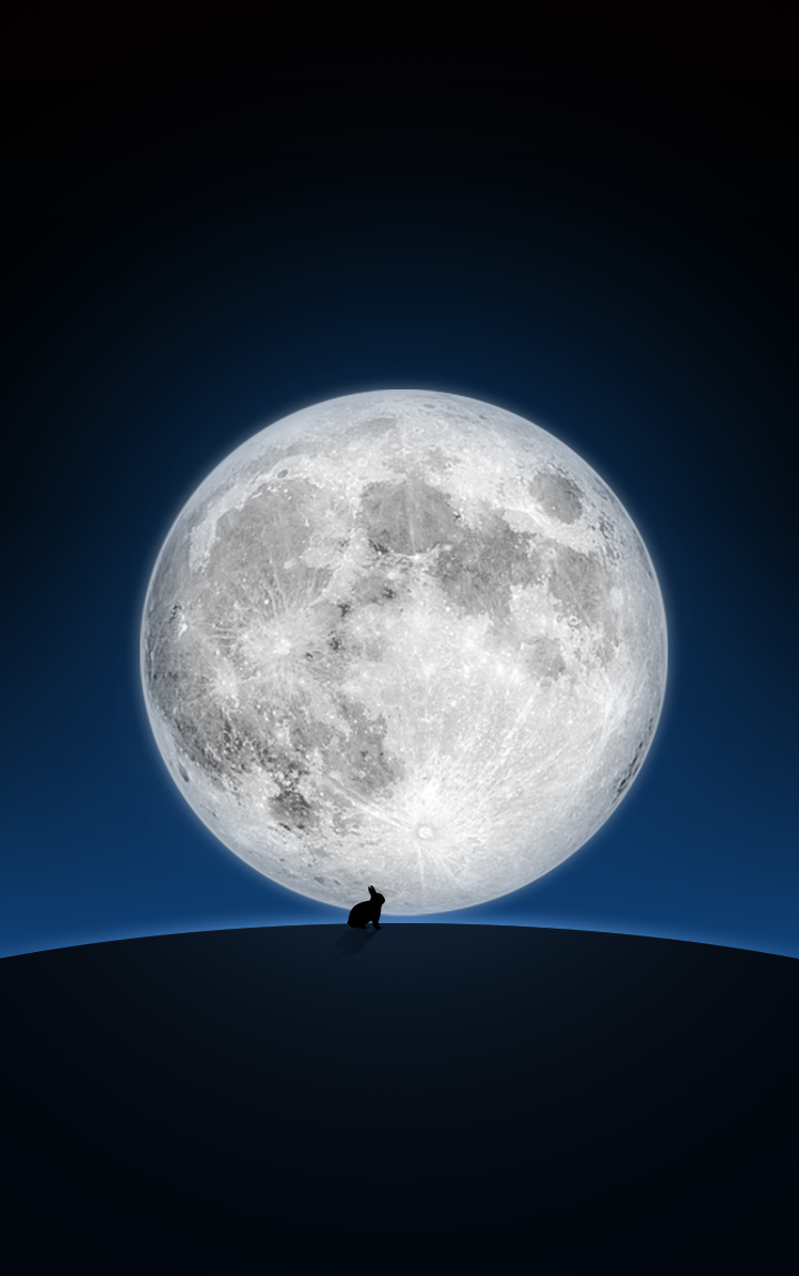 微信刚打开的时候是月亮底下一个人有没有月亮下面三个人的照片