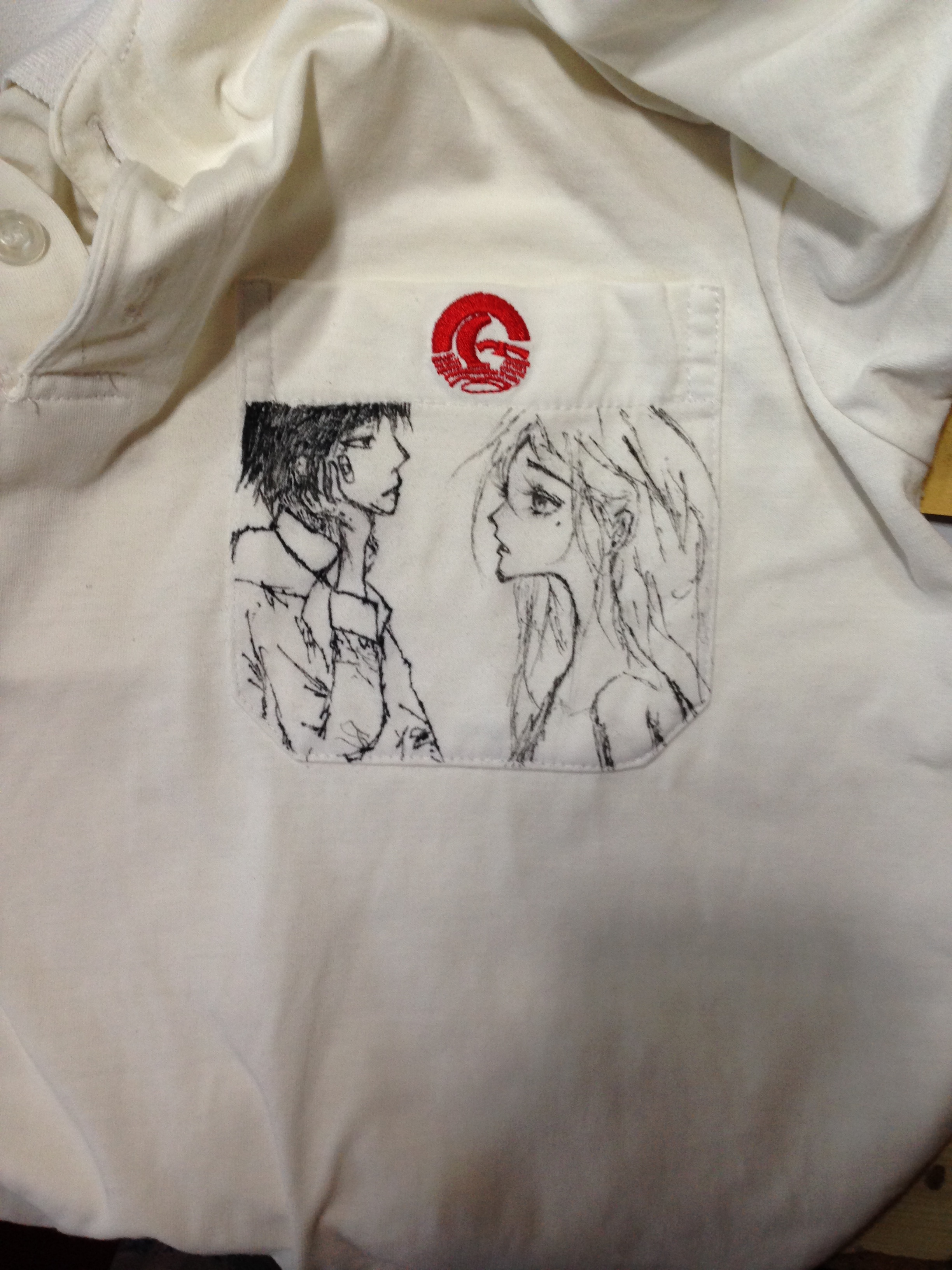 怎么在衣服上画画