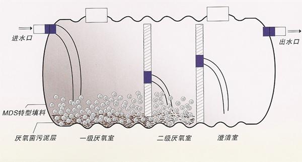 化粪池的构造 原理图图片