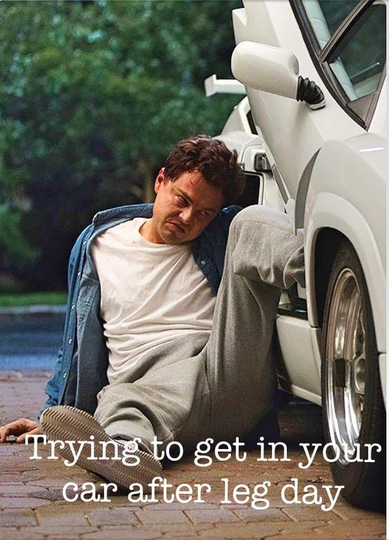 健身关于legday练腿日有哪些梗