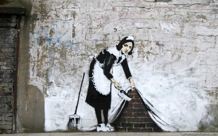 如何评价Banksy 以及他的作品？ - 李起帆的回答- 知乎