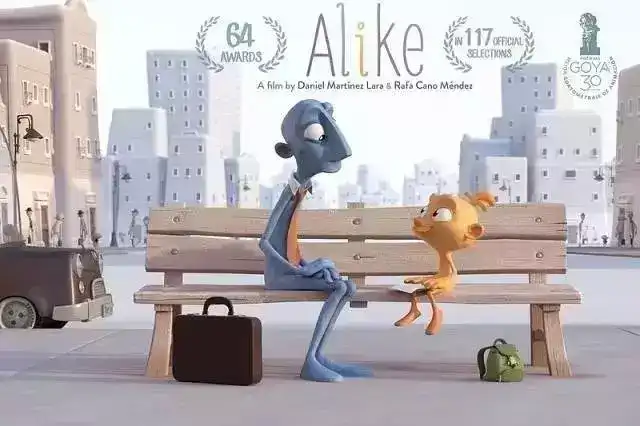 如何评价和解读动画短片《Alike》? - 知乎