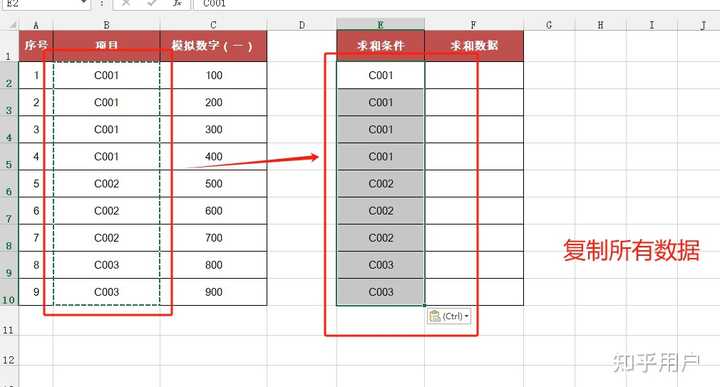 vlookup匹配只提取第一行数据,如何可以匹配多行数据的同时对多行结果进行求和? - 知乎