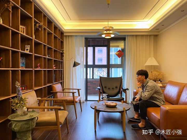如何在客厅打造「书柜墙」？ - 知乎