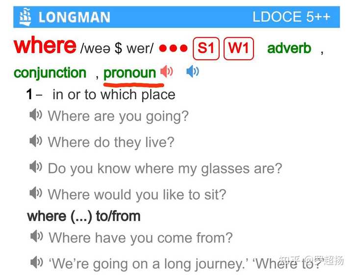 i don't know where he comes from. 为什么用where呢? - 知乎