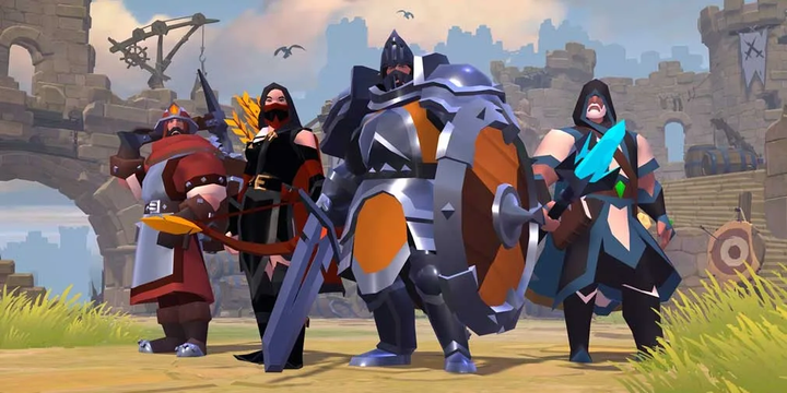 Albion Online - 穿上全新的圣骑士皮肤套组踏上正义之路，该套组已于阿尔比恩商店上架，点此查看预览：htt