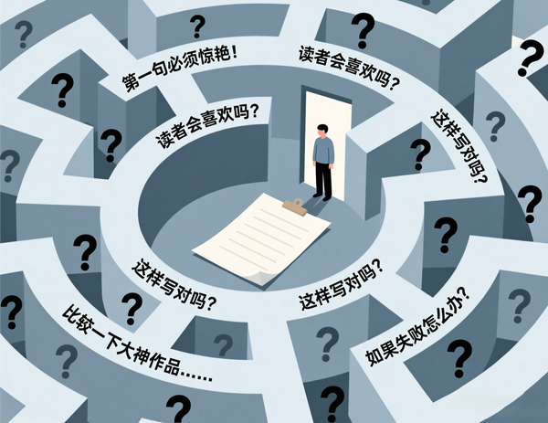 想写文章，为什么老开不了头呢？