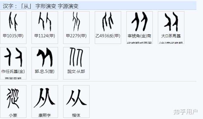 「从」与「從」有什么区别？ - 知乎