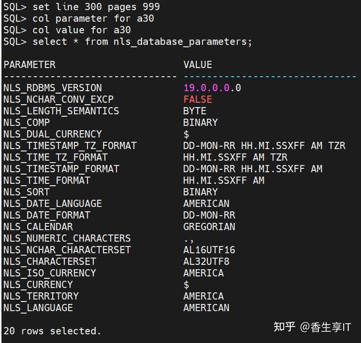 该如何查询 Oracle 的字符集？ - 知乎