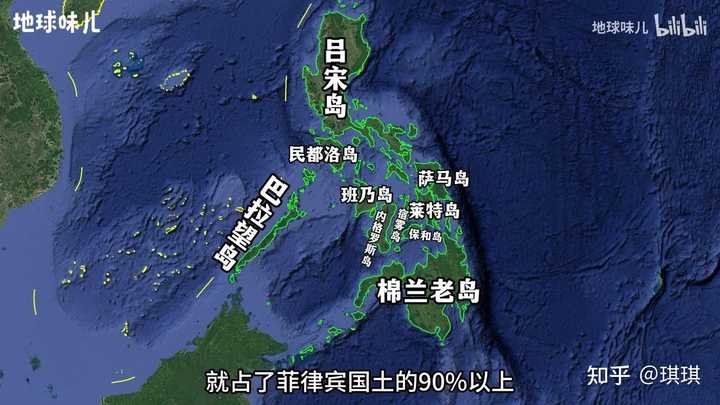 菲律宾为什么一多半的人口都生活在吕宋岛上? - 知乎