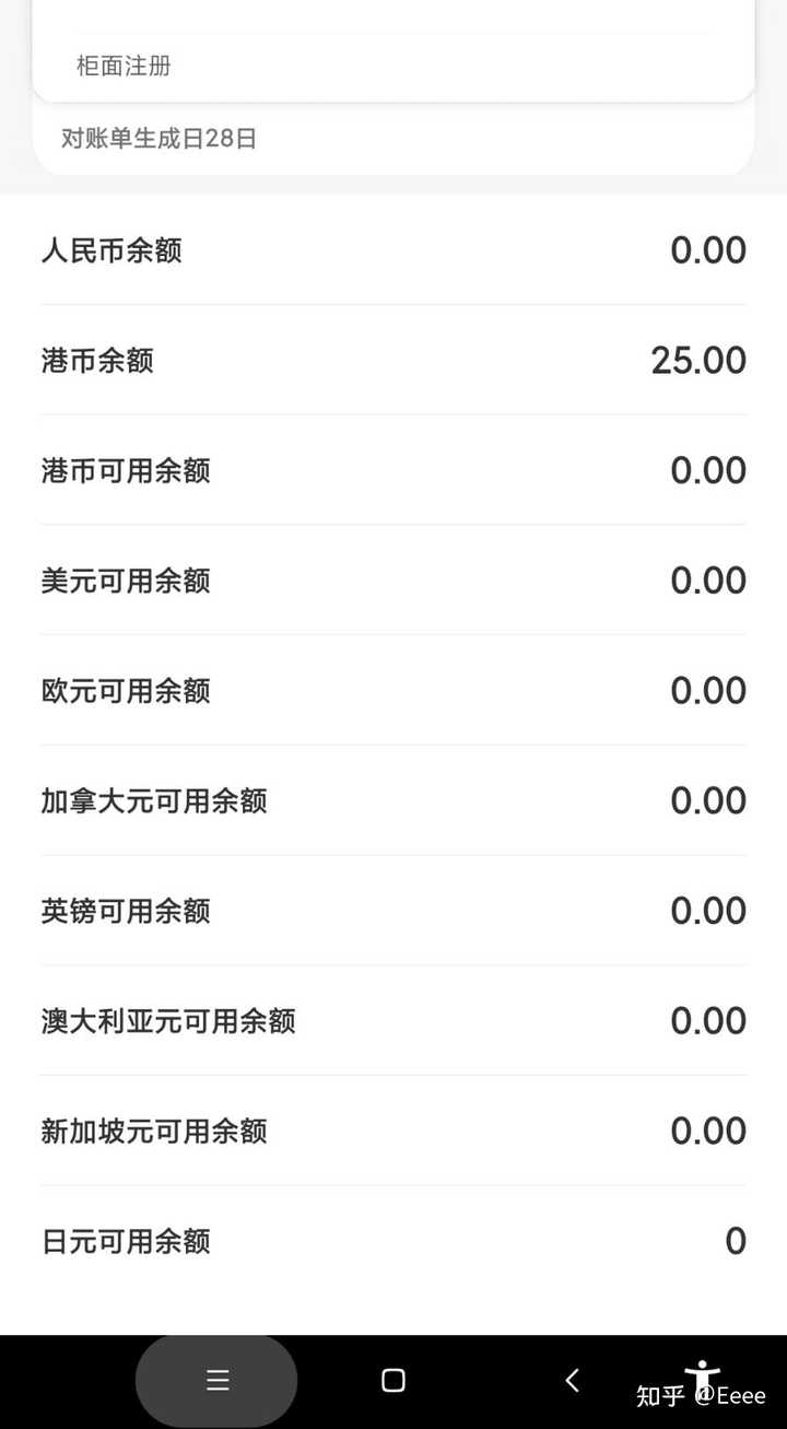 为什么visa卡消费港币后收到了支付成功的短信，但银行账户内没有明细且余额和可用余额不同？ - 知乎