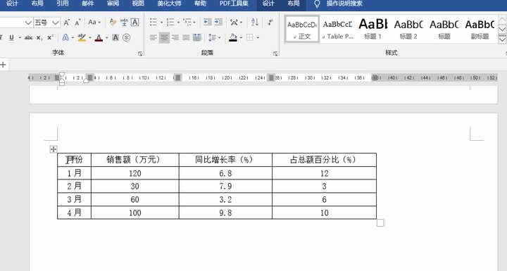 word中如何制作漂亮的表格？ - 知乎