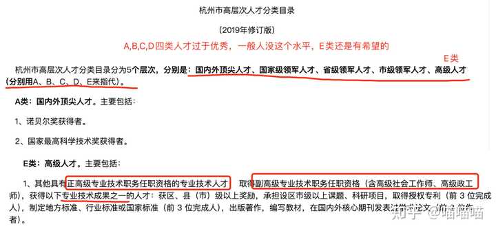 软考高级证书到底能不能评杭州E类人才？ - 知乎