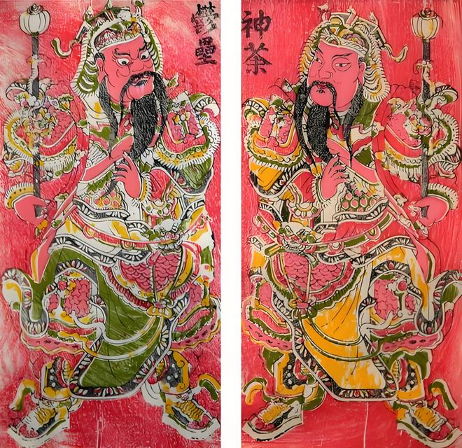 传说中的神荼和郁垒门神形象是怎样的？ - 知乎