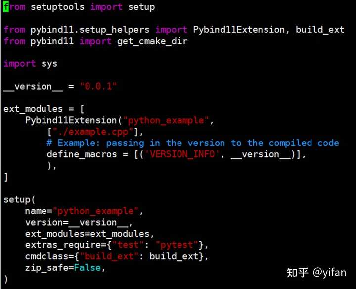C python 