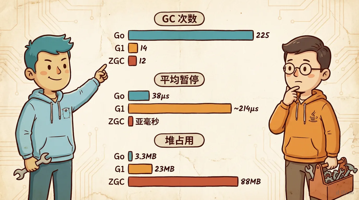 go 的 gc 和 java 的 gc 有什么区别？ - 知乎