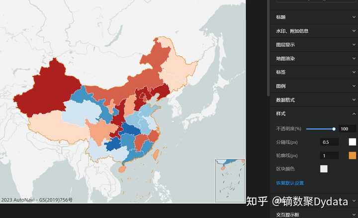 怎样快速做一个区域地图? - 知乎