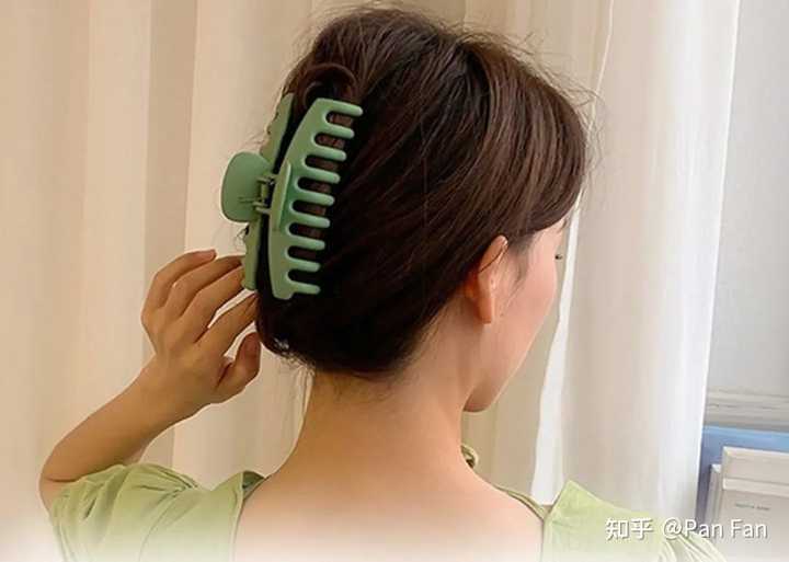 如何用抓夹扎出好看的头发? - 知乎