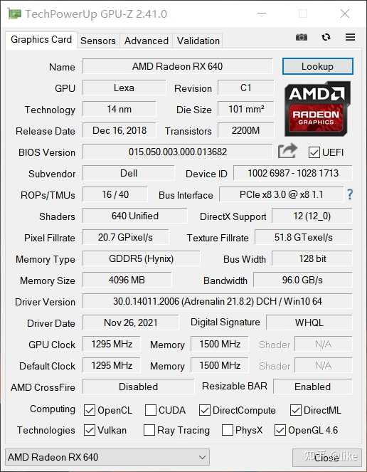 Asus Rx640 怎么看待 AMD RX640这张显卡? - 知乎